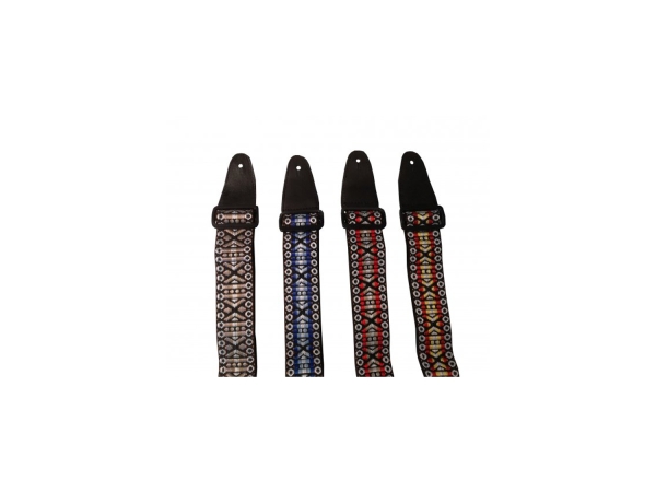 BERGEN Gitarrengurt, Stoffgewebe, Farbe: sortiert, Länge. 100-140cm